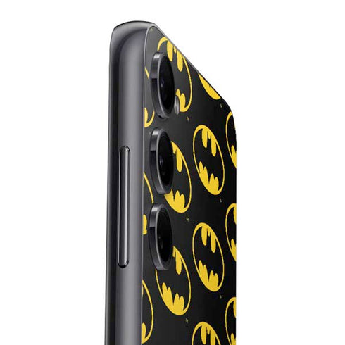 DC Comics Batman Logo Pattern Galaxy A14 5G Skin